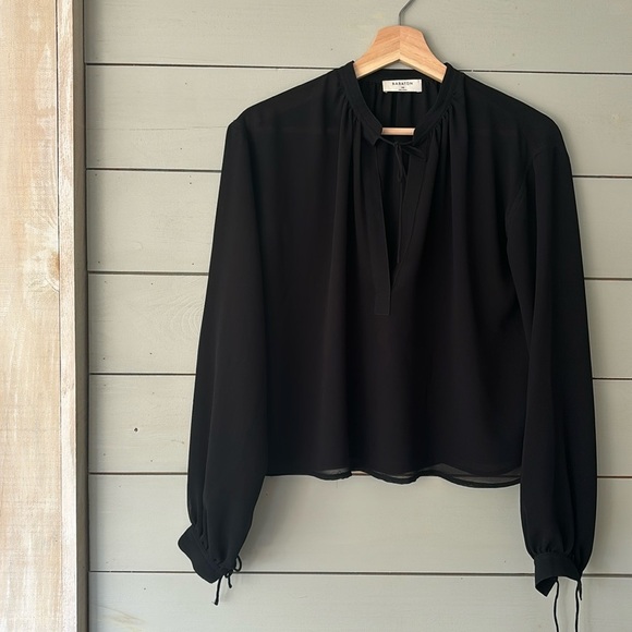 BABATON black tie blouse - Picture 1 of 6